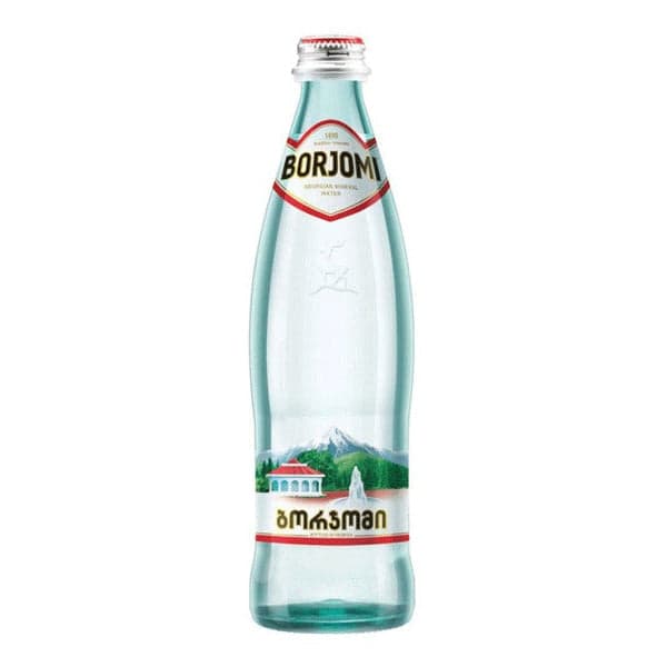 Borjomi Mineral Water Glass