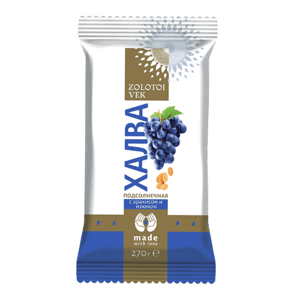 Halva Peanuts with Raisin
