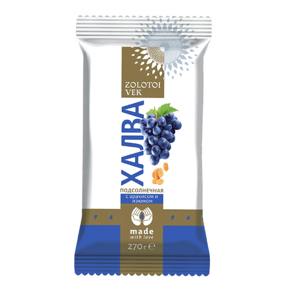 Halva Peanuts with Raisin