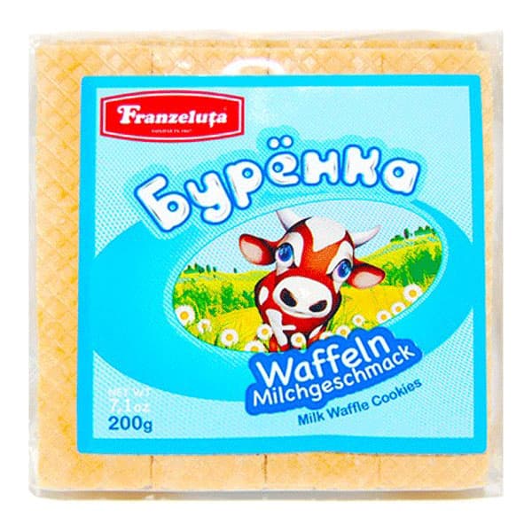 Wafers Buryonka with Milk